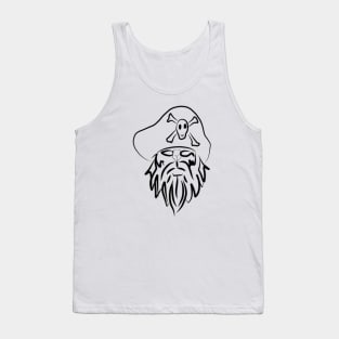 Abstract pirate Tank Top